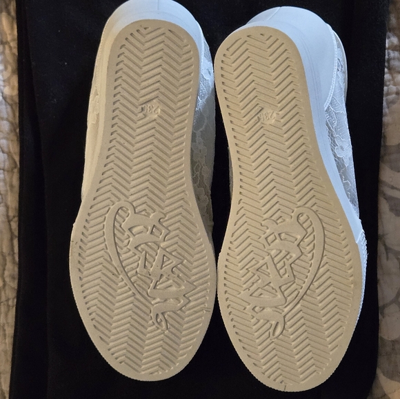 ASN NWT Women's White Platform White Shoes Sz 6 - Picture 4 of 10